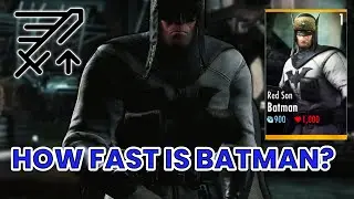 Red Son Batman With FAST ATTACKS? | Injustice Gods Among Us (Mobile)(REUPLOADED)