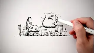 How to Draw TREES Like an Architect