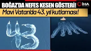 Sahil Güvenlik’ten İstanbul Boğazı’nda Nefes Kesen Gösteri!