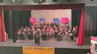 Lancaster University Big Band performing at the Great North Big Band Jazz Festival 2022