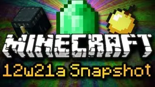 Снимок Minecraft 12w21a &mdash; ИЗУМРУДЫ, СУНДУКИ ЭНДА, ТОРГОВЛЯ С ЖИТЕЛЯМИ ДЕРЕВНИ И МНОГОЕ ДРУГОЕ! (HD)