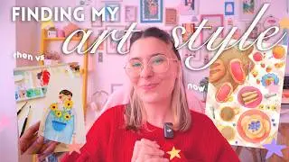 My Art Style Journey & TIPS 🌷 How I created my illustration style over the last 13 years