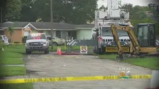 Massive Undertaking To Dismantle Toppled Crane