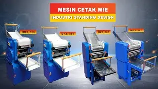 Ingin Usaha Mie Naik Kelas? Mesin Cetak Mie Industri Standing Design Maksindo