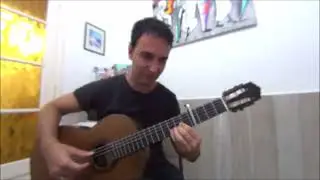 🎼Shakira Ojos así cover guitar tab. fingerstyle solo guitarra🎸