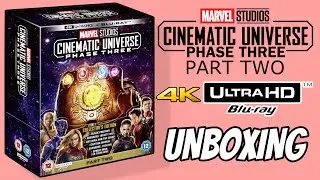 Marvel Studios Cinematic Universe Phase Three Collector’s Edition Part Two | 4K Ultra HD+Blu-ray Set