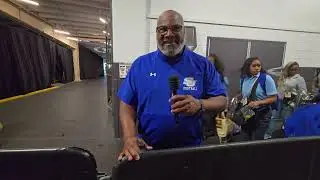 Southern Coach Fred Mcnair post-game interview at the Bayou Classics 
