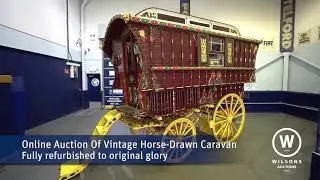 Online Auction Of Vintage Horse-Drawn Caravan