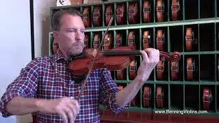 Fine Violin Crafted by Violinmaker Howard Needham in 2010