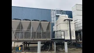 Smart Cooling Tower at moulding factory