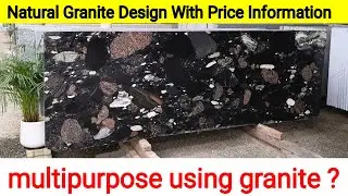 Natural Granite Design With Price Information  !!  Steps cladding parking balcony bathroom elevation