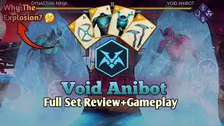 The Strongest Set? 🤯 Void Anibot Full Set Review+Gameplay🔥-Shadowfight3