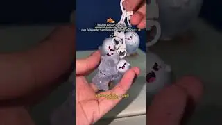 Glow in the dark keychain ✨ #keychain #ghostkeychain #glowinthedark #fyp