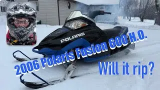 Polaris Fusion 600 H.O. 2006 года выпуска. Новый снегоход для меня.