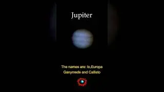 Jupiter Moons #planetary #astrophotography #astronomy #solarsystem #planets #imaging
