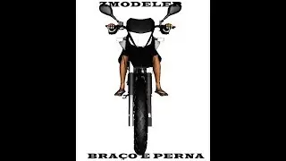 Edi&ccedil;&atilde;o de Motos no ZModeler #1 Como colocar Bra&ccedil;o e Perna