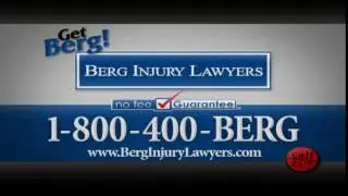 We're Berg Injury Lawyers Commercial