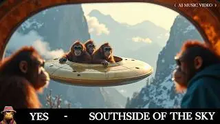 Yes - South Side of the Sky | (AI Music Video)