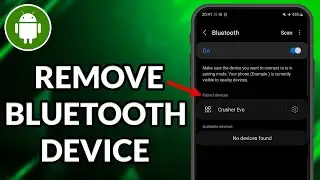 How To Remove Bluetooth Device From Samsung Phone