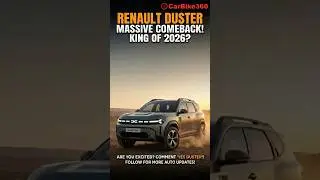 Renault Duster 2026 &ndash; Top 10 Expected Features! The Comeback King Returns!