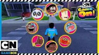 Mixed Show Gameplay | CN Game On - All The Challenges! | Cartoon Network GameBox