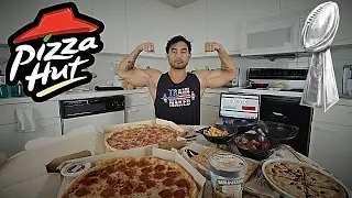 PIZZA HUT SUPER BOWL PARTY SPECIAL CHALLENGE | 10,060 CALORIES