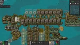 Grubsniks Factorio Seablock 5.16 Speedrun - Part 5 - Rounding off the first electrolyser block