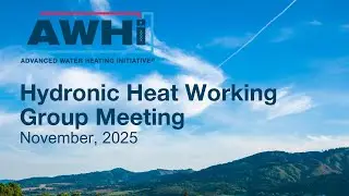 Заседание рабочей группы по гидроотоплению, ноябрь 2025 г.