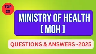 MOH Nursing Exam 2025 &ndash; Most Important Questions & Answers.
