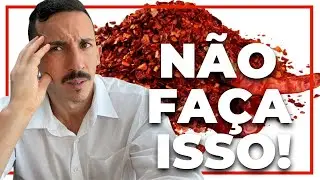 N&atilde;o fa&ccedil;a isso com a Pimenta! | Nutri Rodrigo Moreira