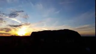 Uluru Sunset Timelapse 2016