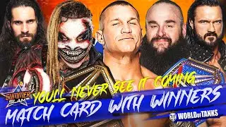 WWE SUMMERSLAM 2020 - MATCH CARD &. WINNERS PREDICTIONS | SUMMERSLAM 2020 PREDICTIONS | SUMMERSLAM |