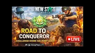 PUBG NEW STATE LIVE 🔴 | BongPlayz YT | New State Mobile RANK PUSH