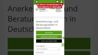 O&ugrave; faire la reconnaissance de mon diplome en allemagne #&eacute;tudierallemand #allemagne