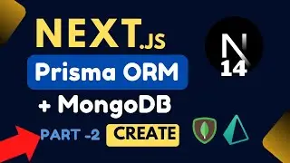 Prisma ORM with Next.js 14: Inserting Data into MongoDB Cloud | Server Action | EzyCode