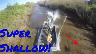 Shallow water river exploring sps longtail 212cc motor