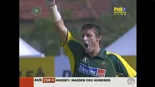 Michael Hussey's Delicate 109* as Australian CAPTAIN vs West Indies | 4th Match 2006 DLF Cup