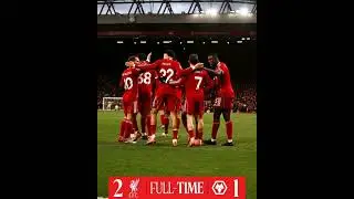 LIVERPOOL VS WOLVES 2-1 FULL-TIME RESULTS?