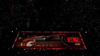 Miami HEAT Ring Ceremony Court Projections  Full Show