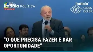 PRESIDENTE LULA FAZ CRÍTICAS À FALTA DE OPORTUNIDADES NA UNIVERSIDADE E CITA OS MAIS POBRES