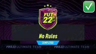 NO RULES SBC SOLUTION - (FIFA 22 NO RULES SBC)