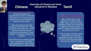 Vernacular Schools in Malaysia