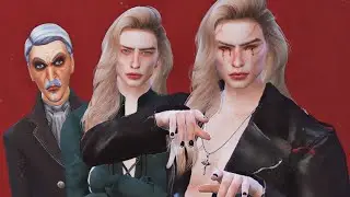 ANTES e DEPOIS VLAD - CREATE A SIM 🧛🏼‍♂️  / Download with cc - The Sims 4