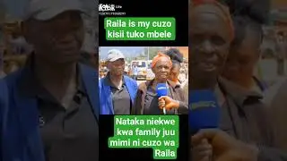 raila is my cuzo kisii lady