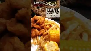 MONSTER 😲 Chicken Popcorn 🍿 | Recipes By Dirty Kitchen #shorts #youtubeshorts #food