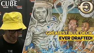 GREATEST Blue Deck Ever Drafted! | Vintage Cube | MTGO