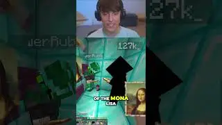 Minecraft Mona Lisa! Epic Parkour and Pixel Art Build Review #shorts