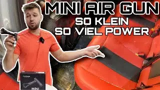 NEU Mini Air Gun ! Druckluftpistole extrem Power für die Fahrzeug Aufbereitung BMW M3 Competiton