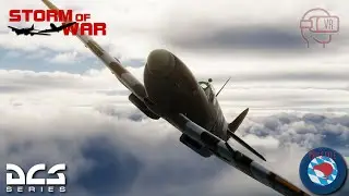 DCS WW2 — первое видео боя Spitfire в виртуальной реальности