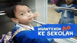 #Vlog 12 Daily Routine PERGI ke Sekolah Diantar Mama Papa - Go To School TK Tridaya Tunas Bangsa